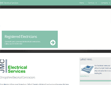 Tablet Screenshot of jmcelectricalservices.com